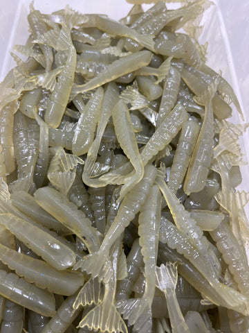 3” Natural Shrimp Tail (50 Ct)